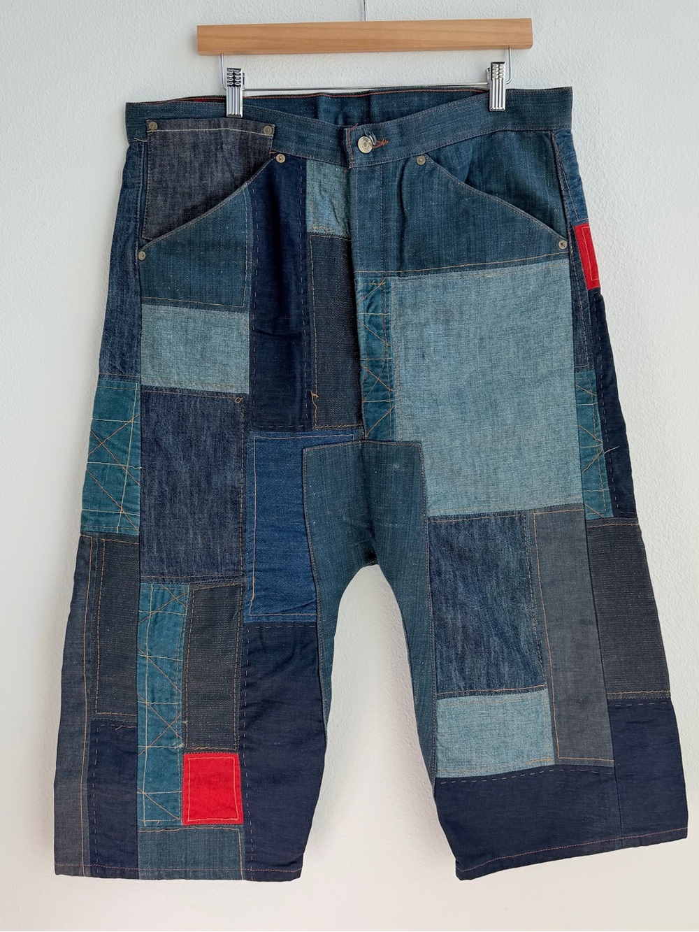 Vintage 90s Levi’s Red Label Patchwork Denim Jeans